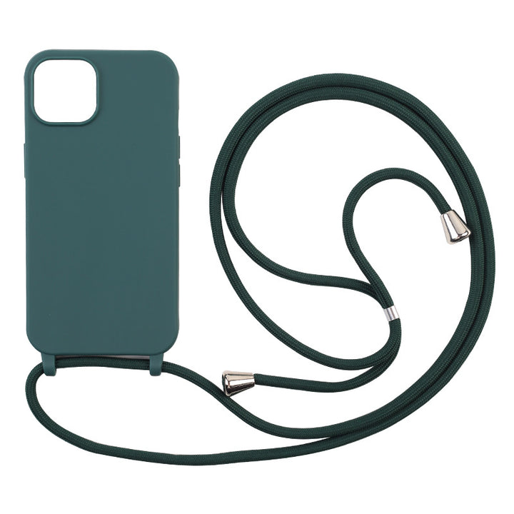 Versatile Silicone Phone Case with Adjustable Lanyard Bowlift