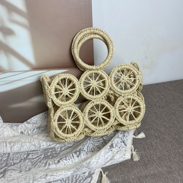 Basket bag with Unique Wheel Design Bowlift