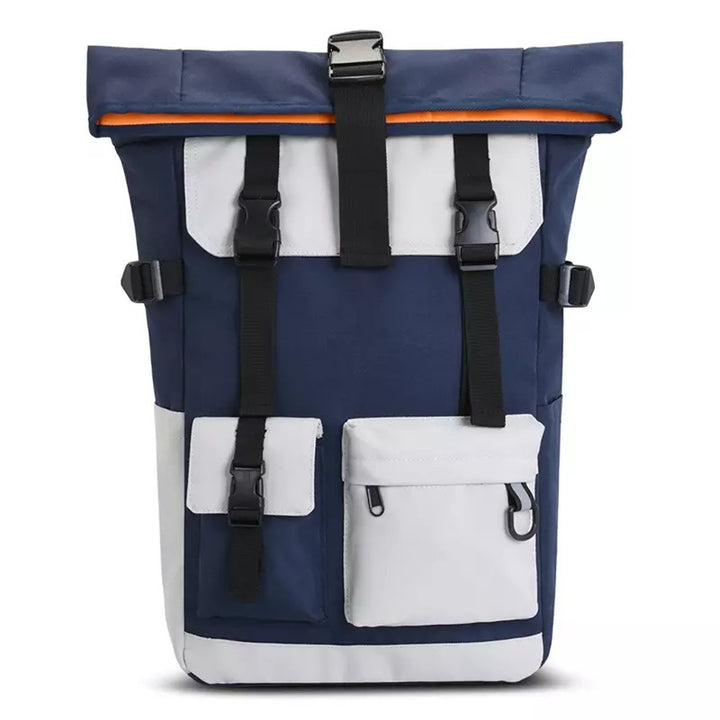 Modern rolltop backpack with multifunctional exterior pockets Bowlift