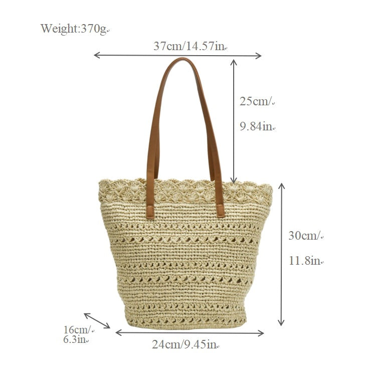Handcrafted shoulder bag with unique mesh structure Bowlift