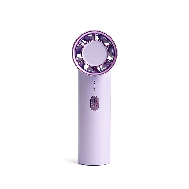 Women's portable mini fan with LED lighting Bowlift