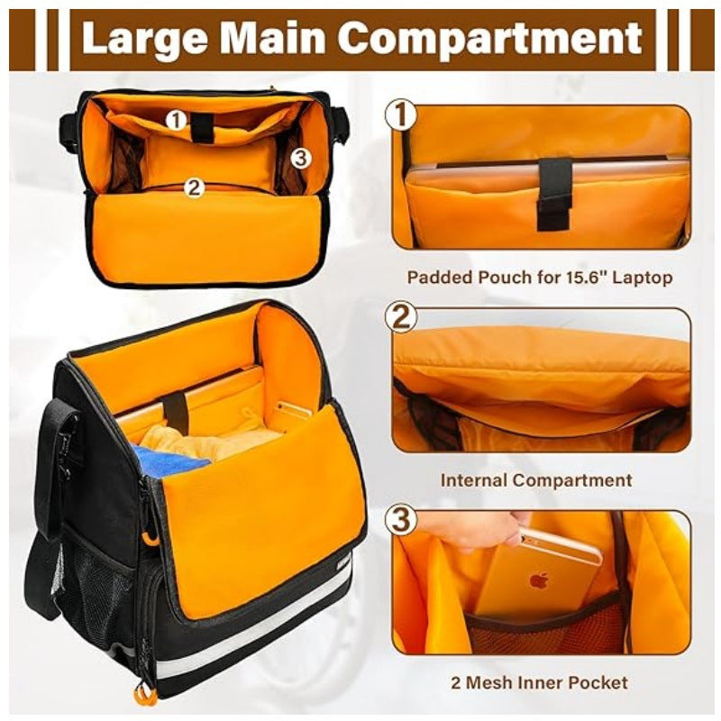 Practical Organizer Bag for Wheelchairs Bowlift
