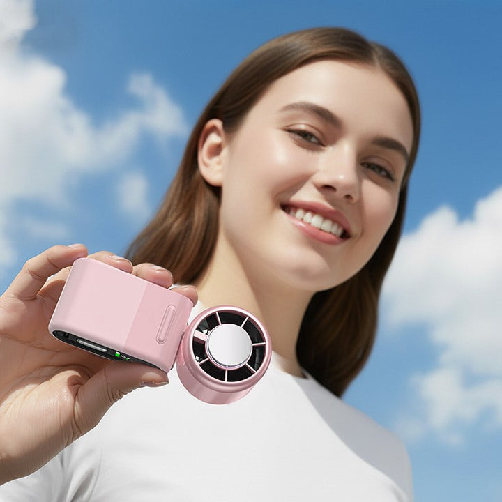 Ladies portable USB air circulator Bowlift
