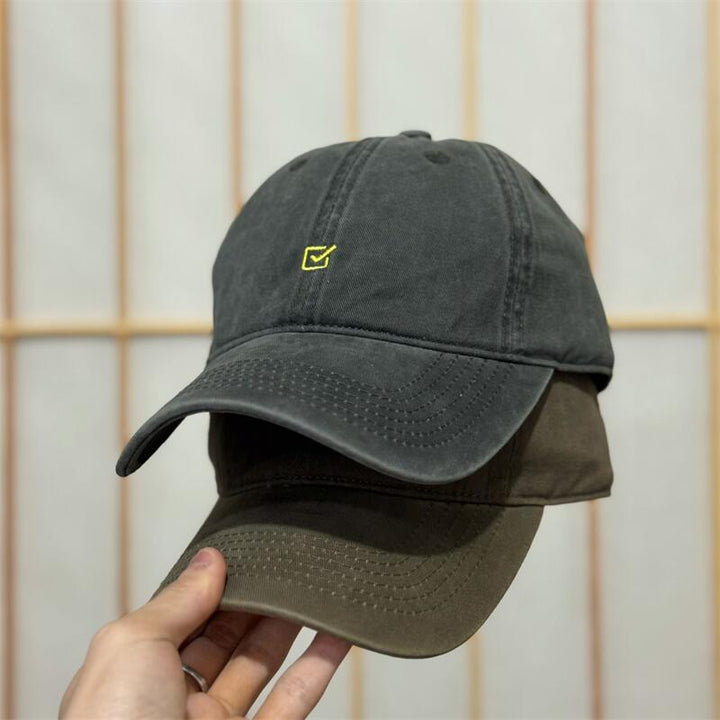 Men's Cotton Baseball Cap Bowlift