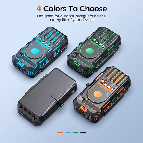 Solar Powerbank with Wireless Charging Function by Bowlift