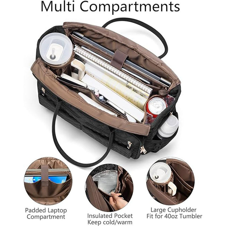 Practical and Stylish Organizer Handbag Bowlift
