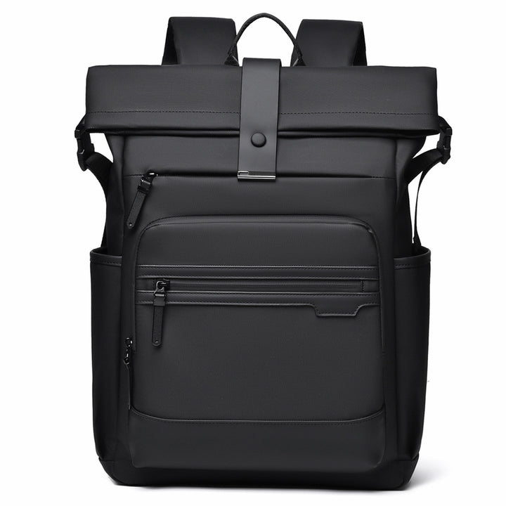 Stylish Roll-Top Travel Backpack Bowlift