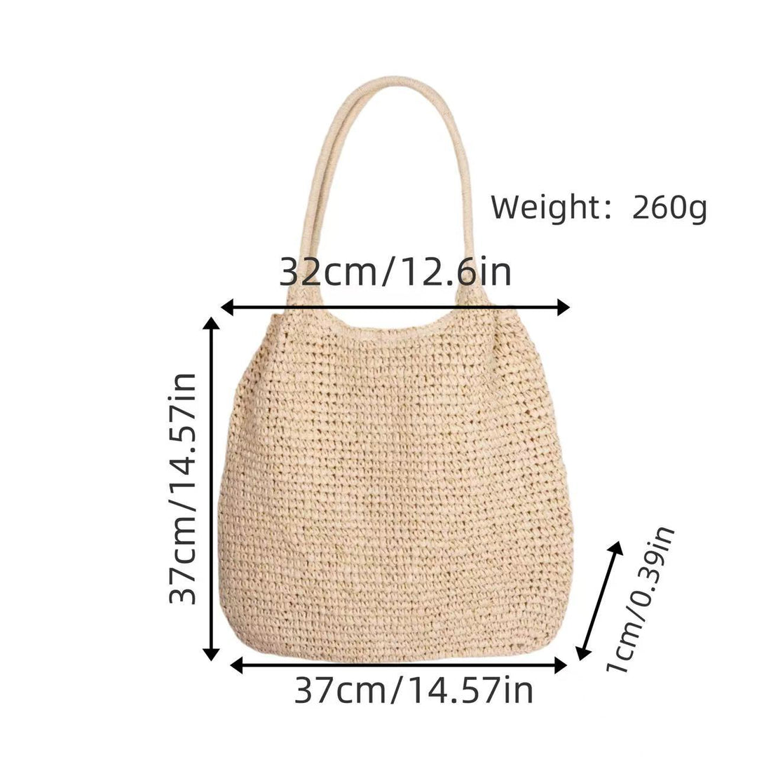Handcrafted mesh tote Bowlift