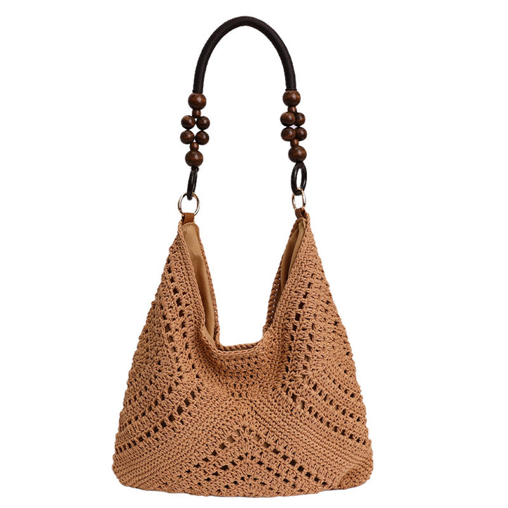 Handmade chunky knit bag Bowlift