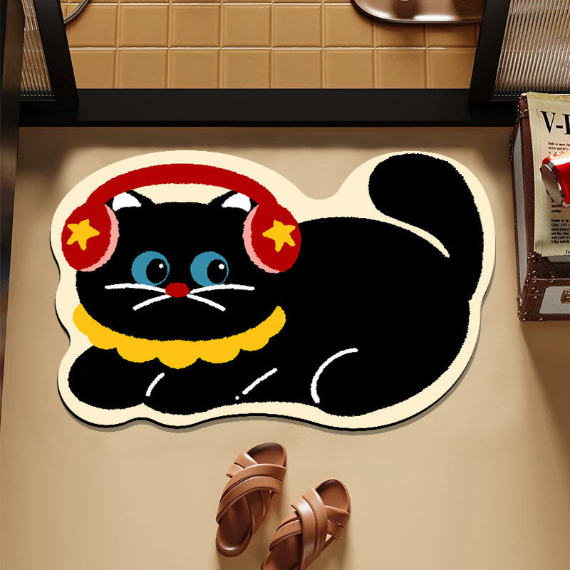 Fun Hamburger-Themed Bath Mat Bowlift