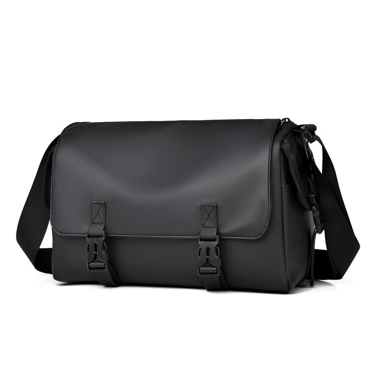 Modular Messenger Bag with Water-Repellent Material and Adjustable Shoulder Strap Bowlift