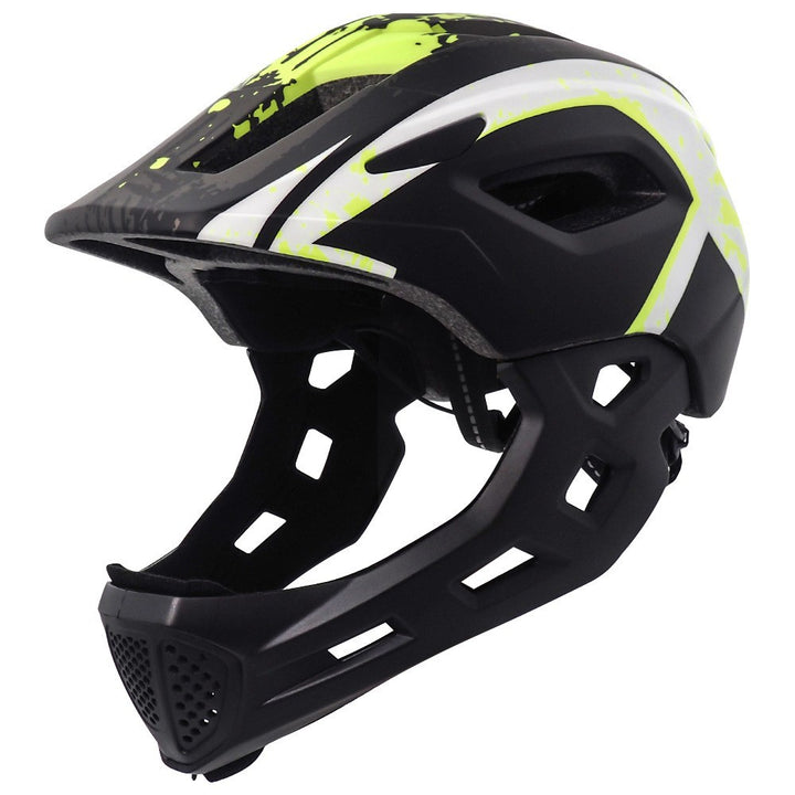 Full-Face Mountain Biking Helmet Bowlift