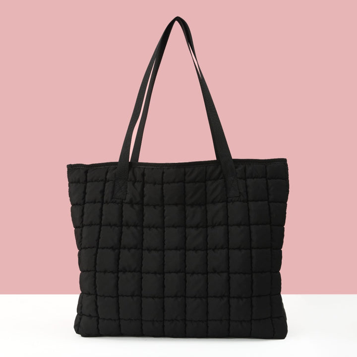 Fashionable shopping bag with padded design Bowlift