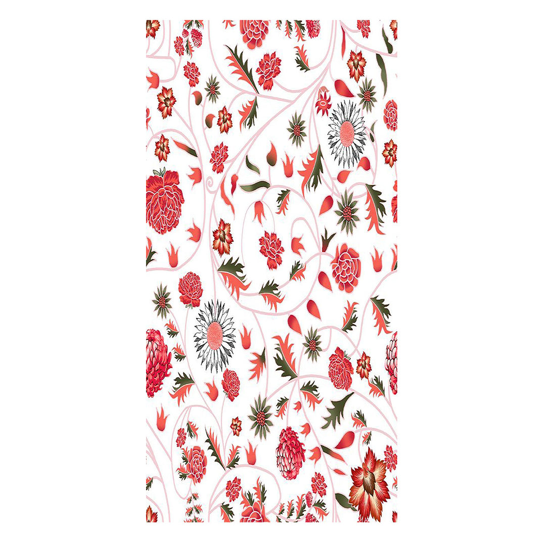 Oversized Microfiber Beach Towel With Retro Daisy Pattern And Quick-Dry Lightweight Weave