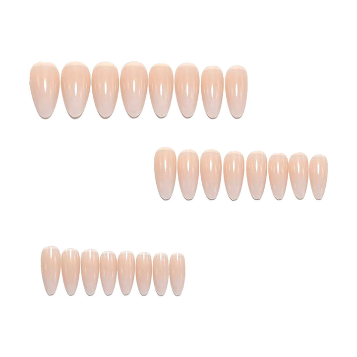 Artificial nails with elegant French design Bowlift