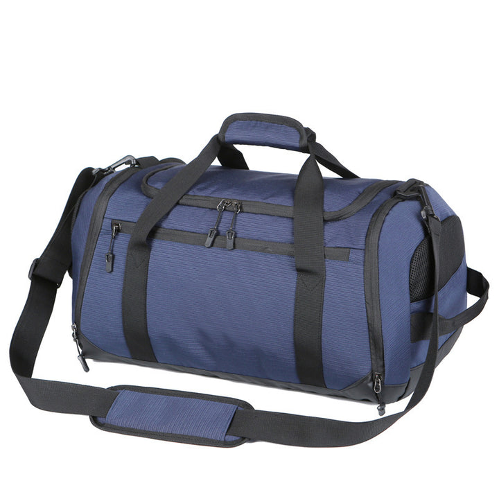 Spacious sports and travel bag with reinforced bottom Bowlift