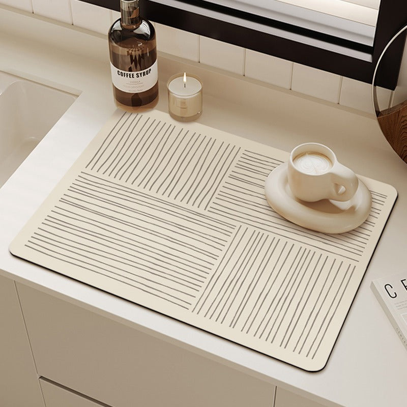 Geometric Pattern Kitchen Mat Bowlift