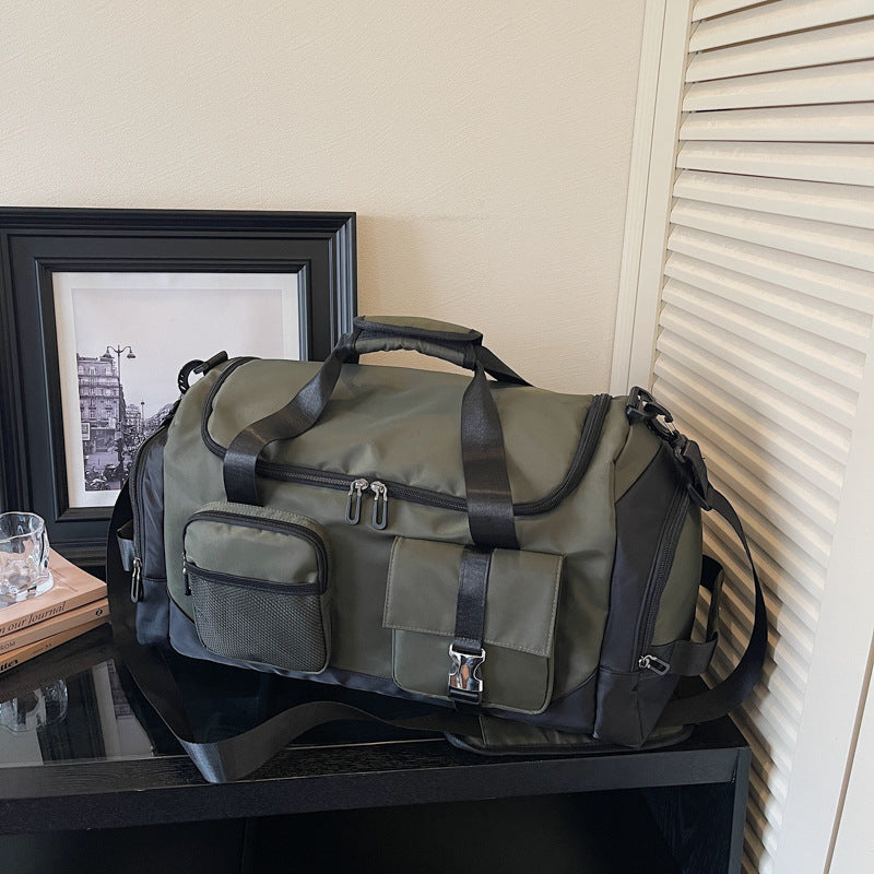 Spacious Multi-Pocket Travel Duffle Bag Bowlift