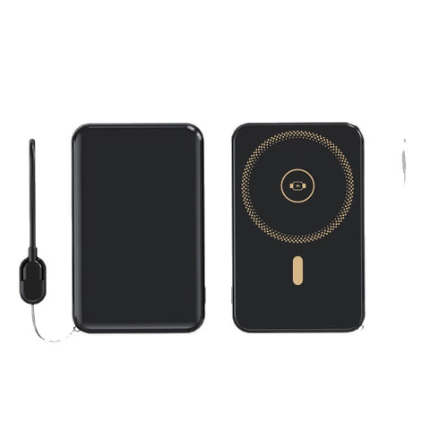 Compact power bank with integrated induction charging function Bowlift