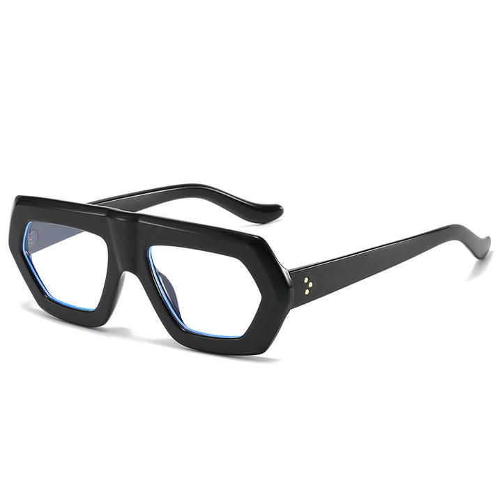 Women's fashionable optical glasses in extravagant hexagon design Bowlift