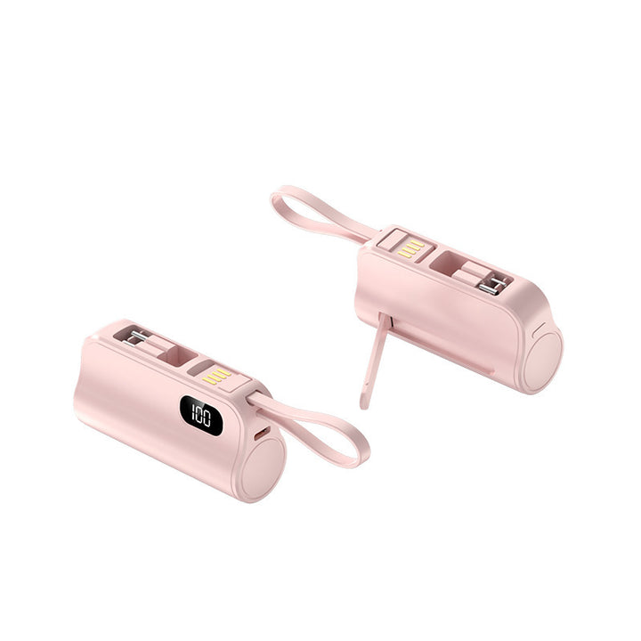 portable mini power bank with digital display Bowlift