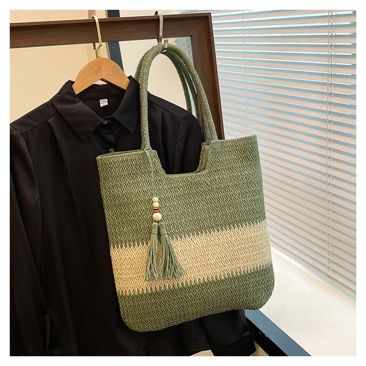 Handwoven Beach Bag Bowlift