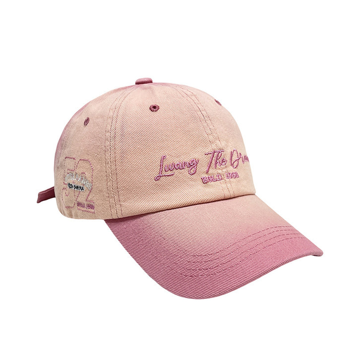 Women's Casual Embroidered Dad Cap Bowlift