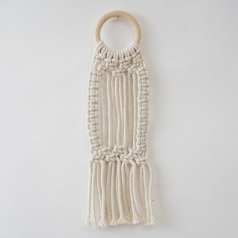 Macrame Photo Frame Wall Hanging Organizer Bowlift