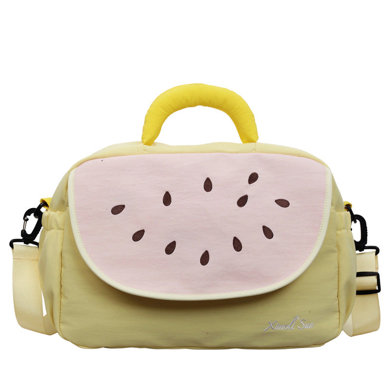 Fun Fruit Themed Messenger Bag