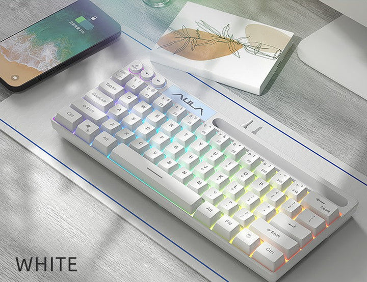Wireless RGB Ultrathin Mechanical Keyboard Bowlift