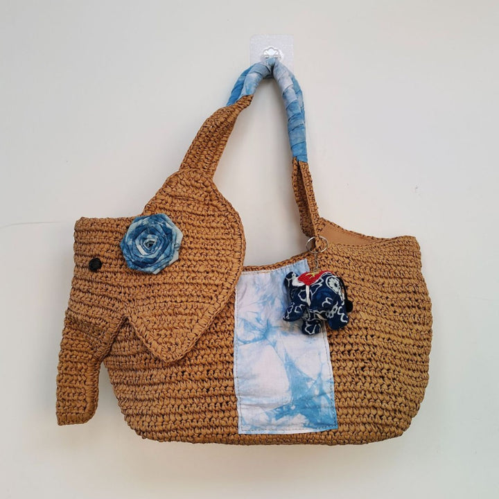 Playful straw bag Bowlift