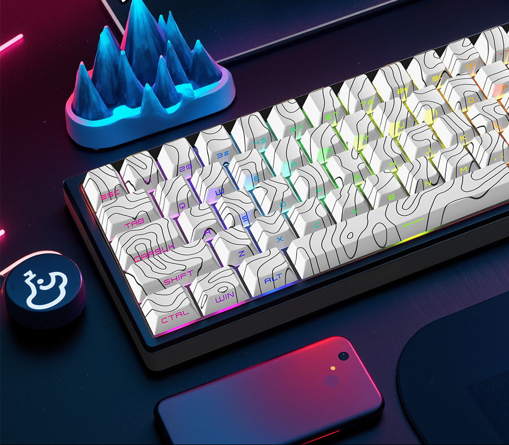 Customizable Gaming Keyboard Bowlift