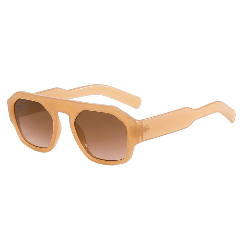 Ladies fashionable geometric sunglasses Bowlift