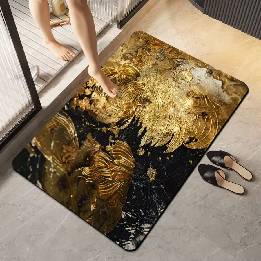 Luxurious Marble Finish Mat Bowlift