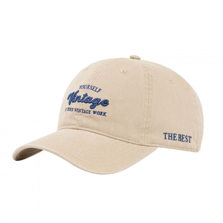 Women's Vintage-Inspired Embroidered Baseball Cap Bowlift