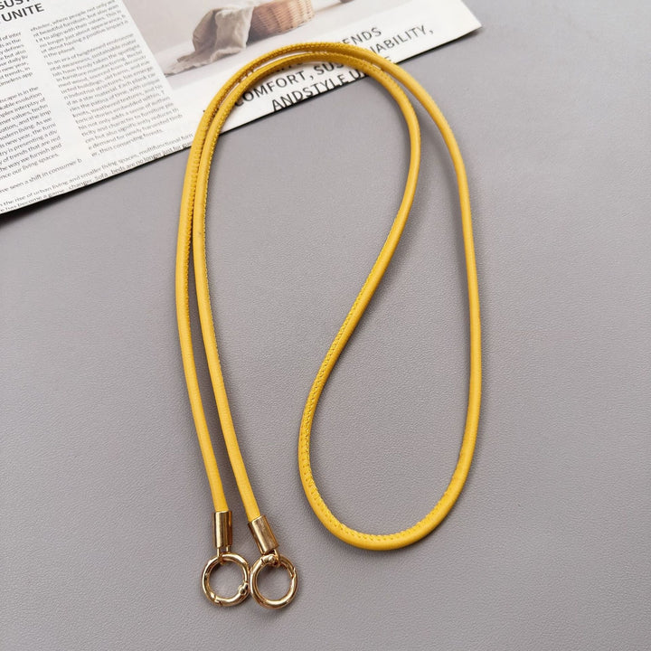 Premium Faux Leather Lanyard Bowlift