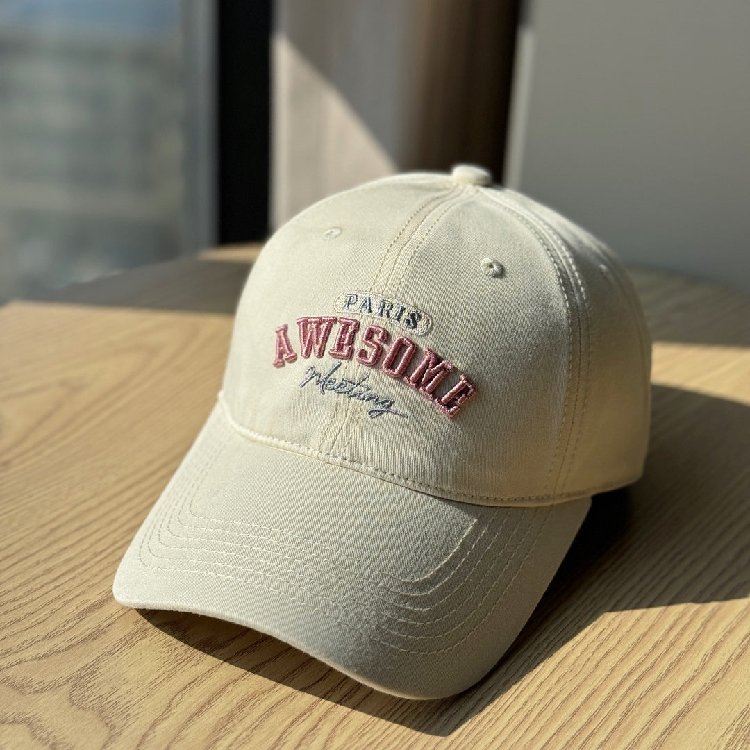 Women's Vintage-Inspired Adjustable Baseball Cap Bowlift