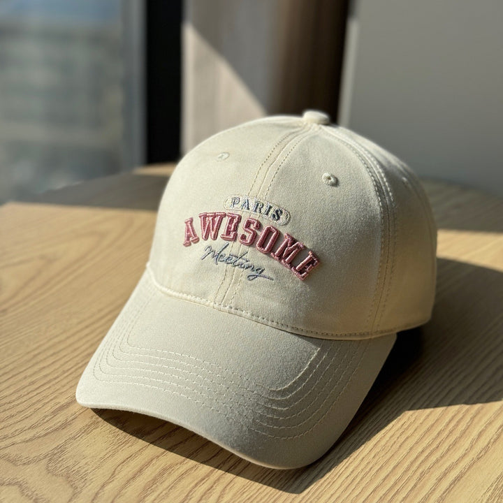 Women's Vintage-Inspired Adjustable Baseball Cap Bowlift