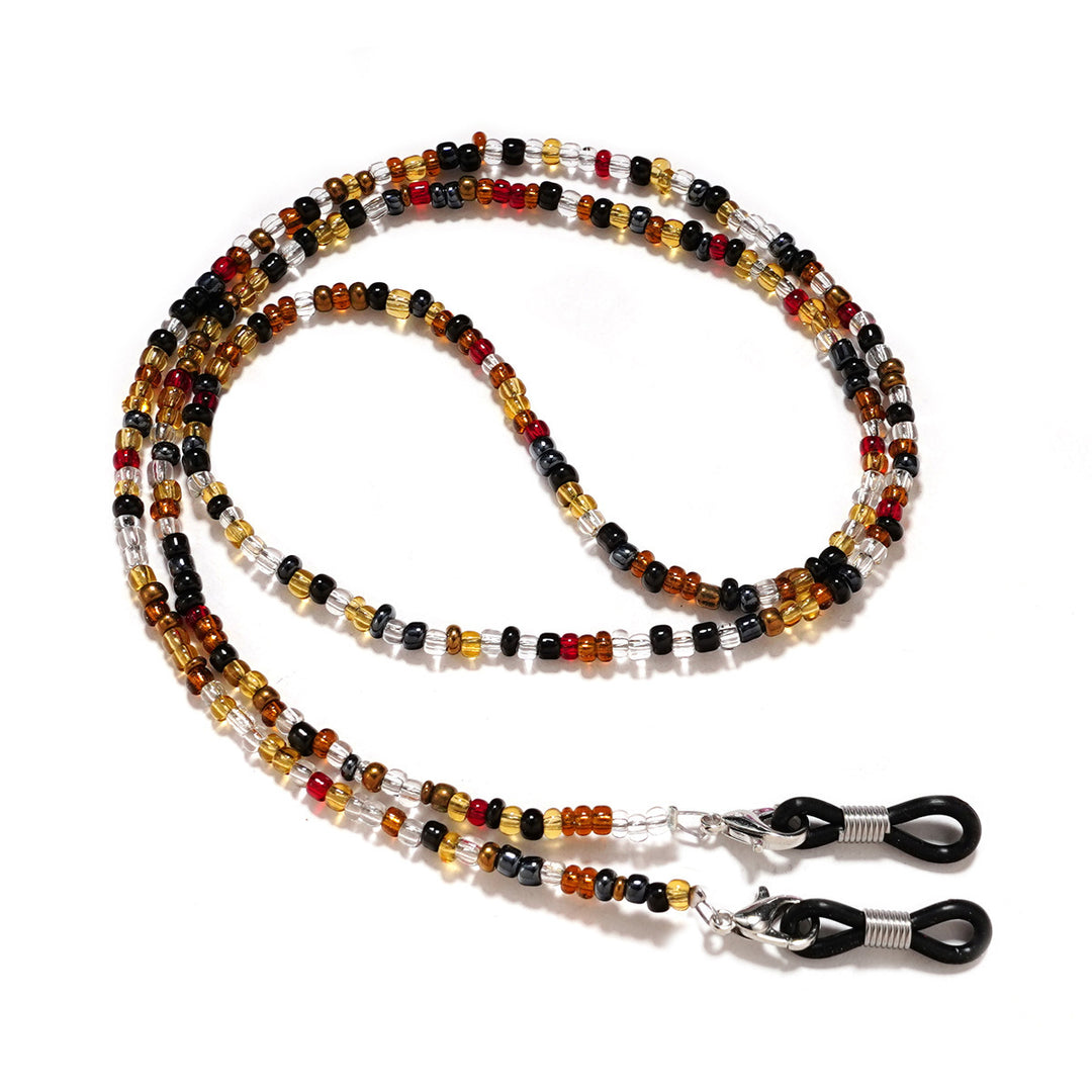 Artistic Beaded Eyewear Chain Bowlift