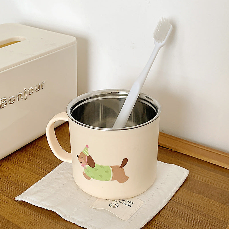 Toothbrush holder with Cute Animal Design Bowlift