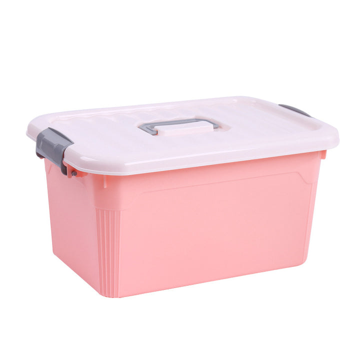 Practical storage box with lid Bowlift