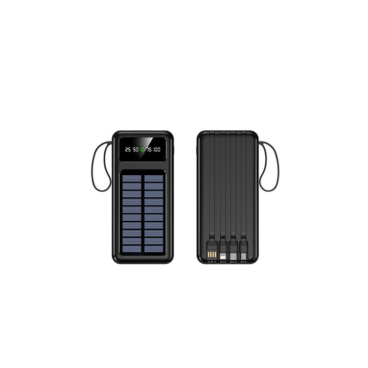 portable solar charger with digital display Bowlift