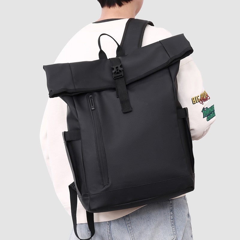 Multifunctional Backpack with Rolltop Design Bowlift