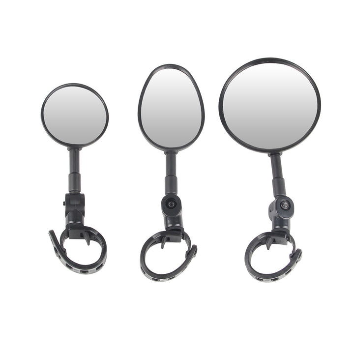 Adjustable Bicycle Handlebar Mirror with Full Swivel Arm and Wide Angle Convex Glass Bowlift