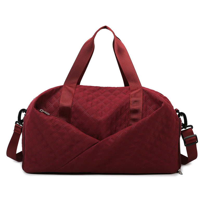 Quilted Lightweight Travel Duffel
