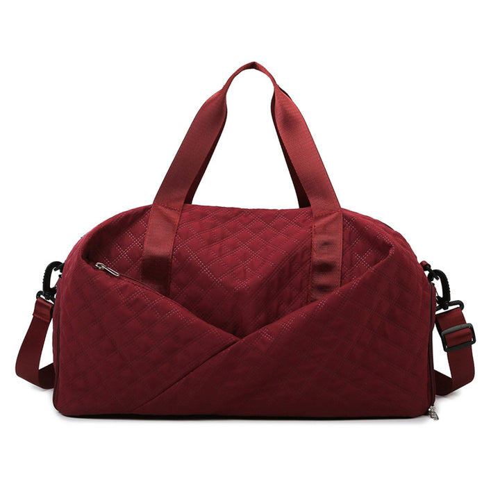 Quilted Lightweight Travel Duffel