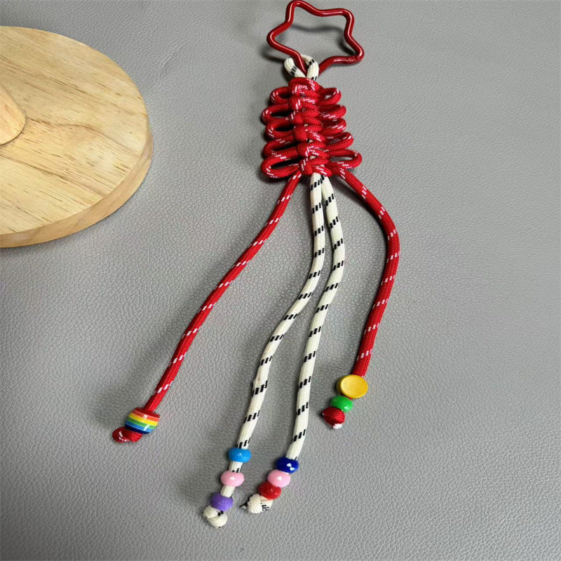 Beaded Charm Key Holder Bowlift
