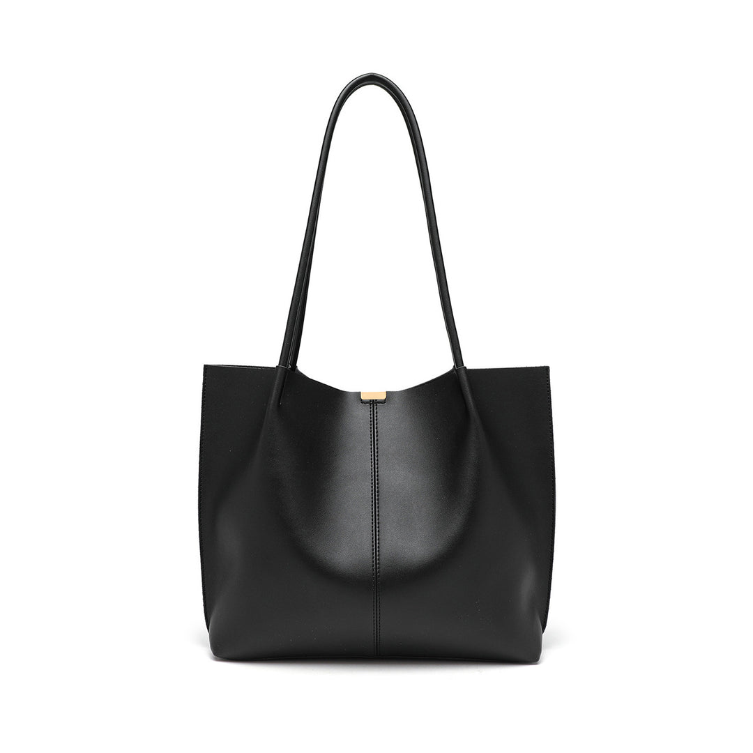 Stylish Leather Tote Bag Bowlift