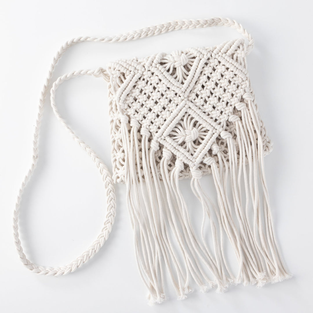 Macramé Crossbody Bag Bowlift
