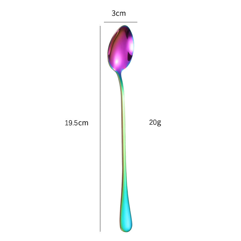 Elegant teaspoon with polished gold surface Bowlift